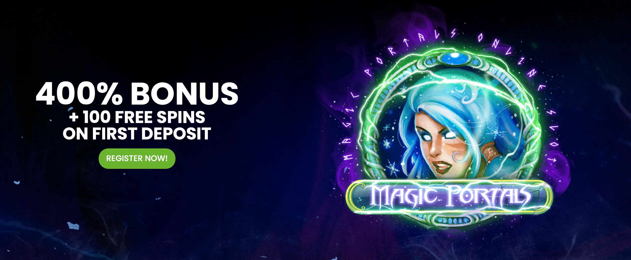 Welcome bonus 400%